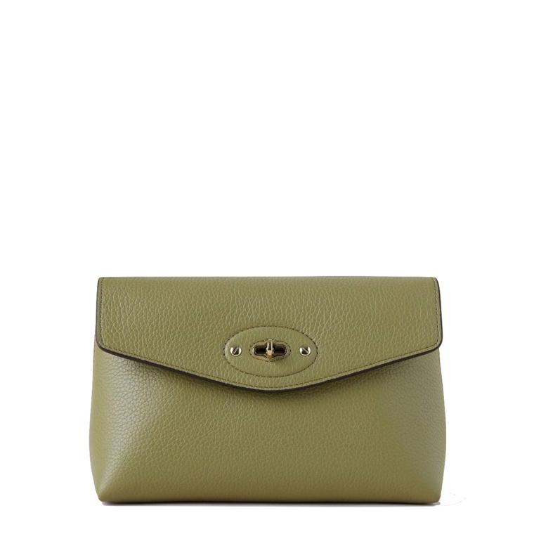 Mulberry Darley Cosmetic Pouch Summer Khaki